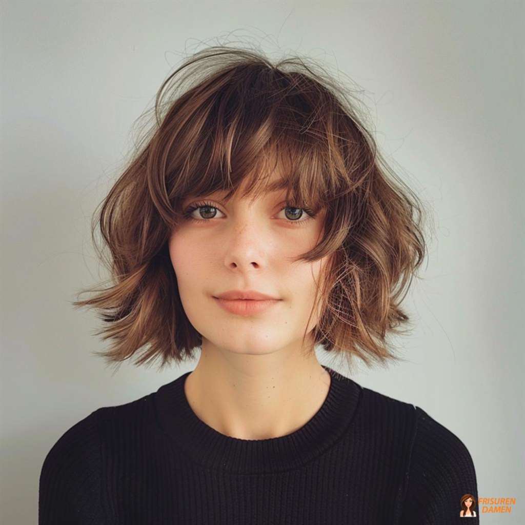 20 Trendige Mittellange Frisuren mit Pony für Frauen 2026