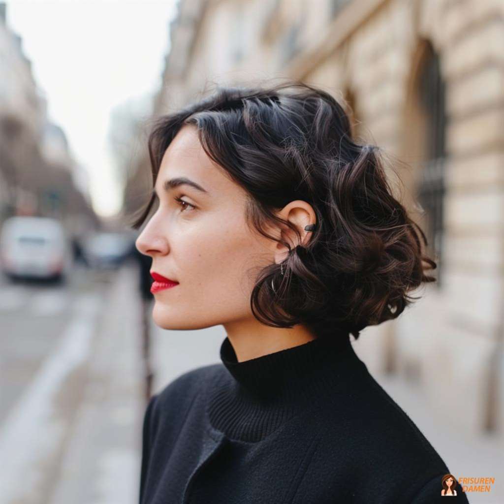 Verspielte Locken für Frauen ab 40, mehr Fülle und dynamische Wirkung im Haar