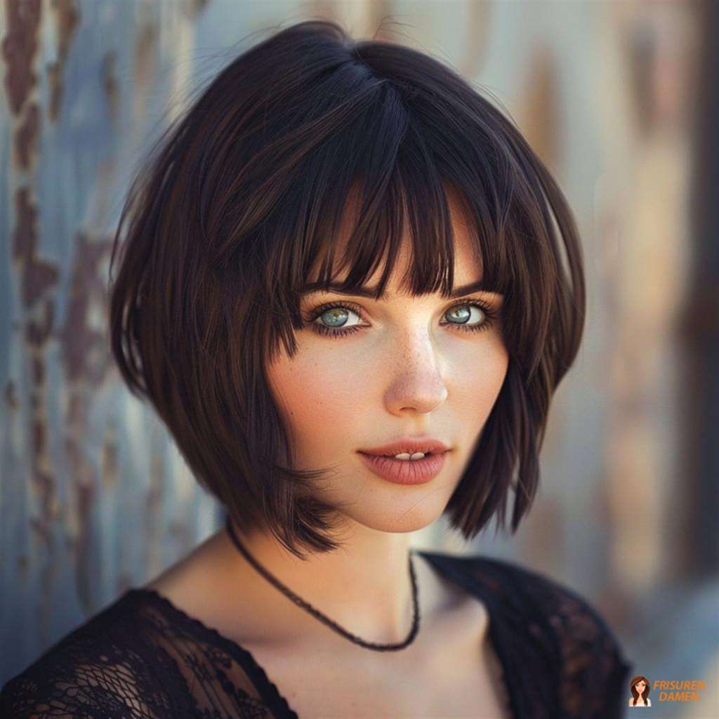 Blonder Bob mit Textur und stufigen Spitzen für einen verspielten, modernen Look