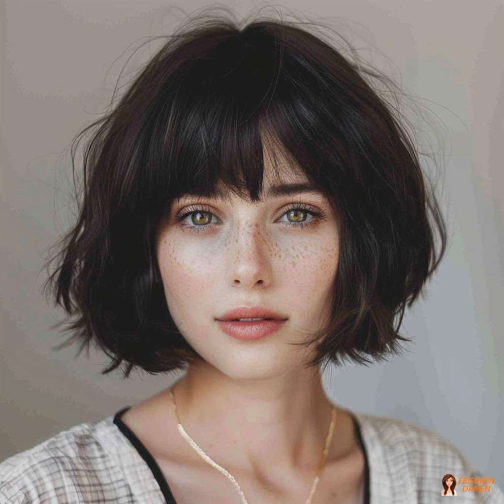 Verspielter Pixie-Bob mit Pony und Stufen für einen frechen, modernen Alltagslook