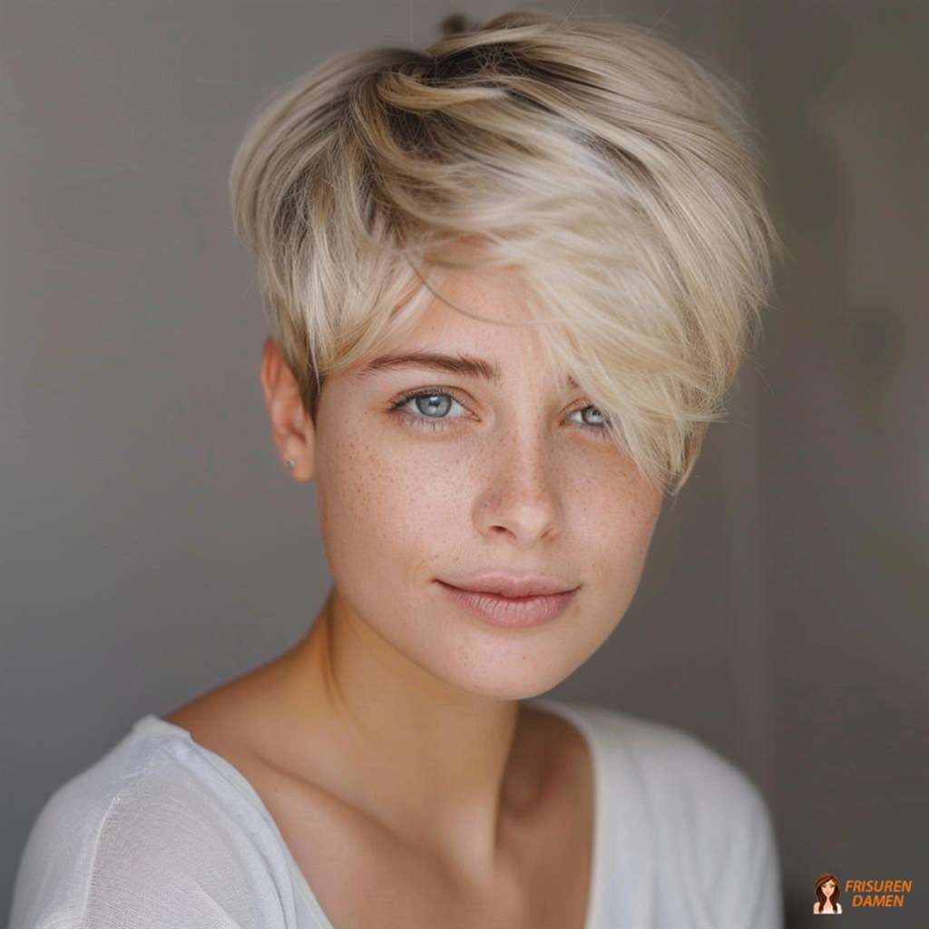 Weicher Pixie mit sanften Wellen, der 2026 modern wirkt und das Gesicht freundlich rahmt