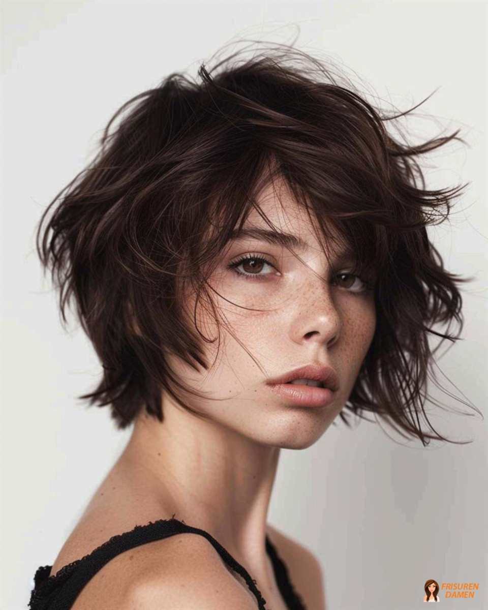 Verwuschelter blonder Bob für Frauen mit luftiger Textur und Volumen