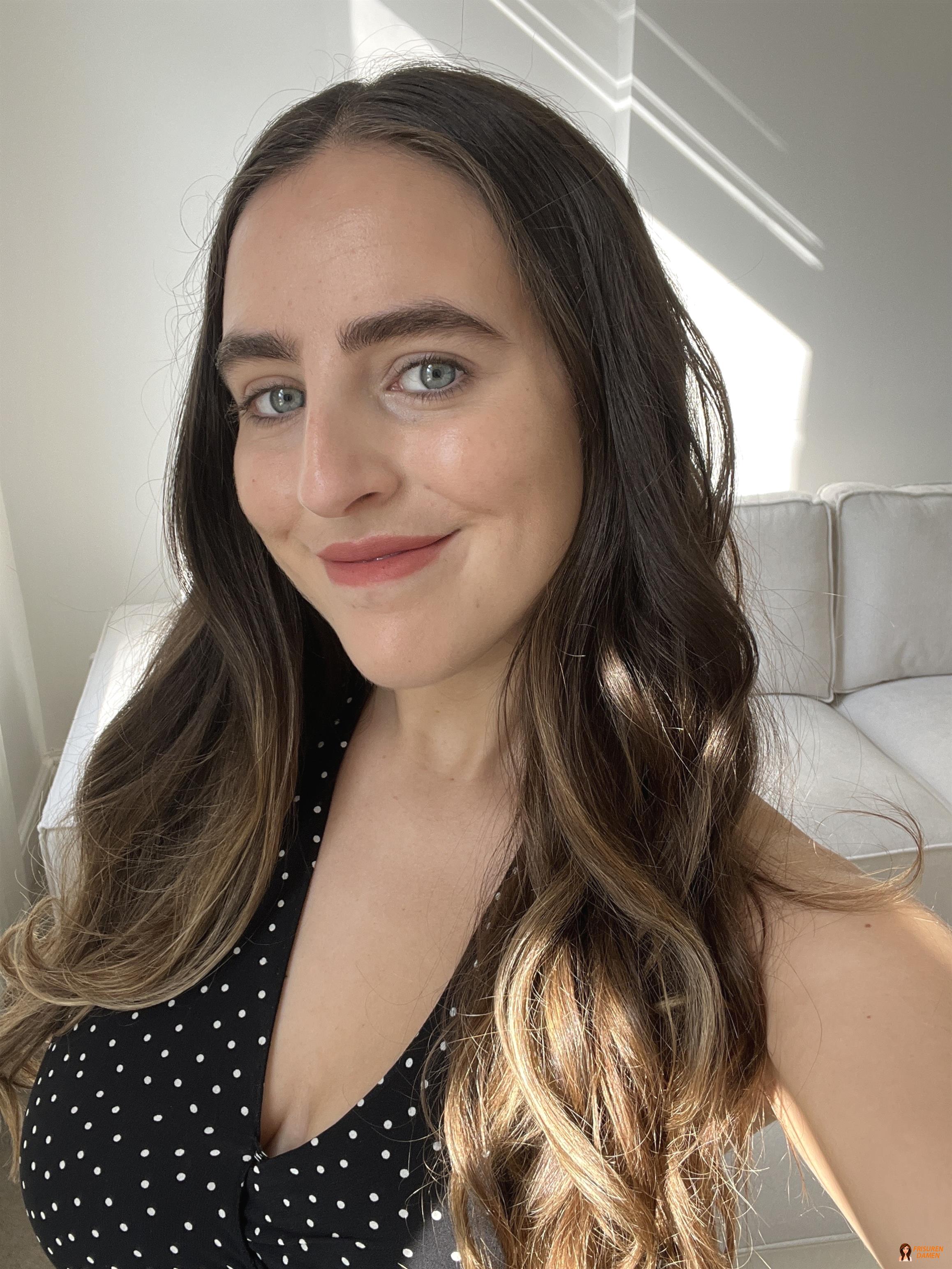 Vorher: Haarverwandlung zum Bardot-Pony