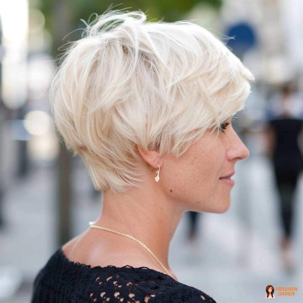 Weicher Pixie-Bob für Damen, leichter Kurzlook mit sanfter Wirkung