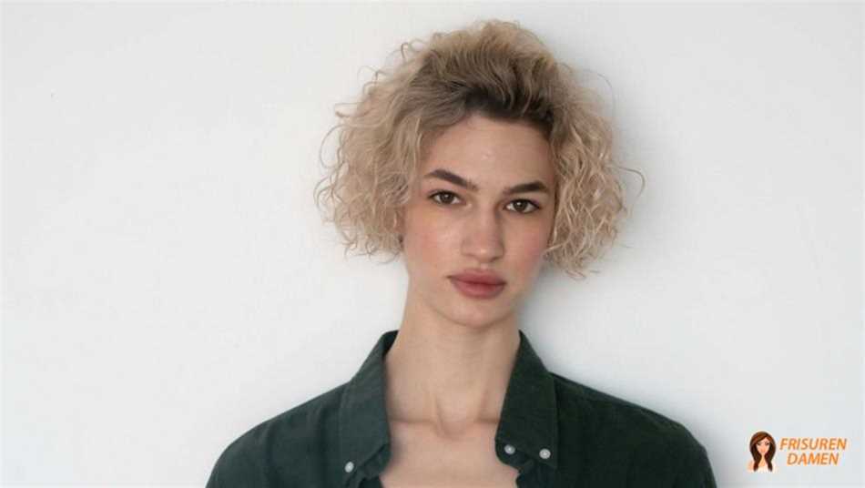 Lockiger French Bob 2026 – feminin und modern Welliger French Bob mit Locken für Frauen