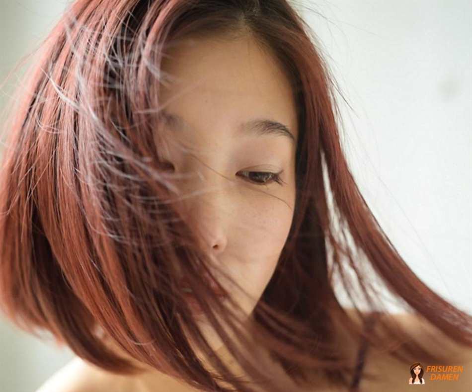 Winterhaarfarben für Rothaarige – warme Rottöne
