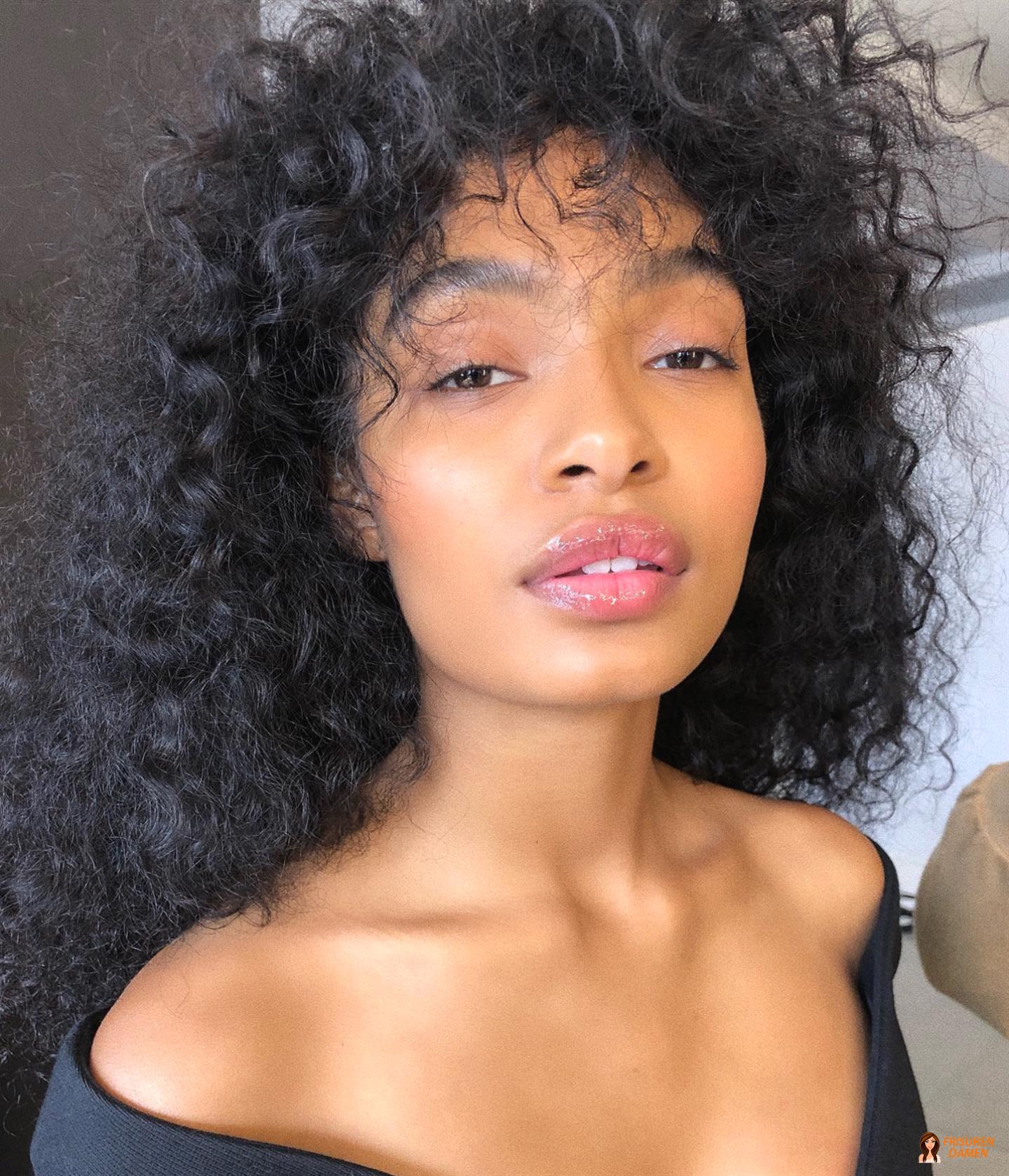 Shag mit zartem Pony