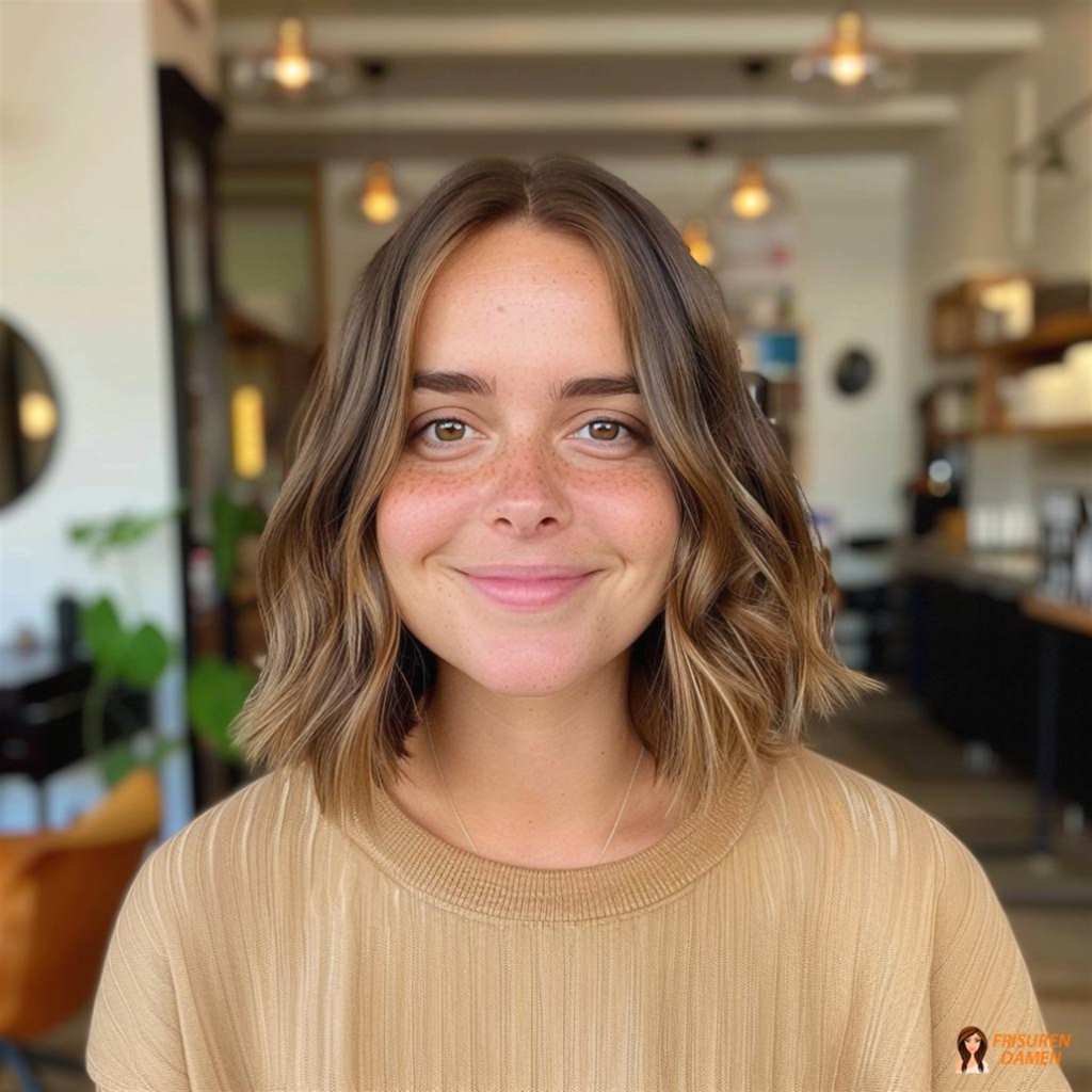 Braune Haarfarbe für Frauen mit zeitloser Eleganz, natürlicher Tiefe und gepflegtem Glanz-Finish