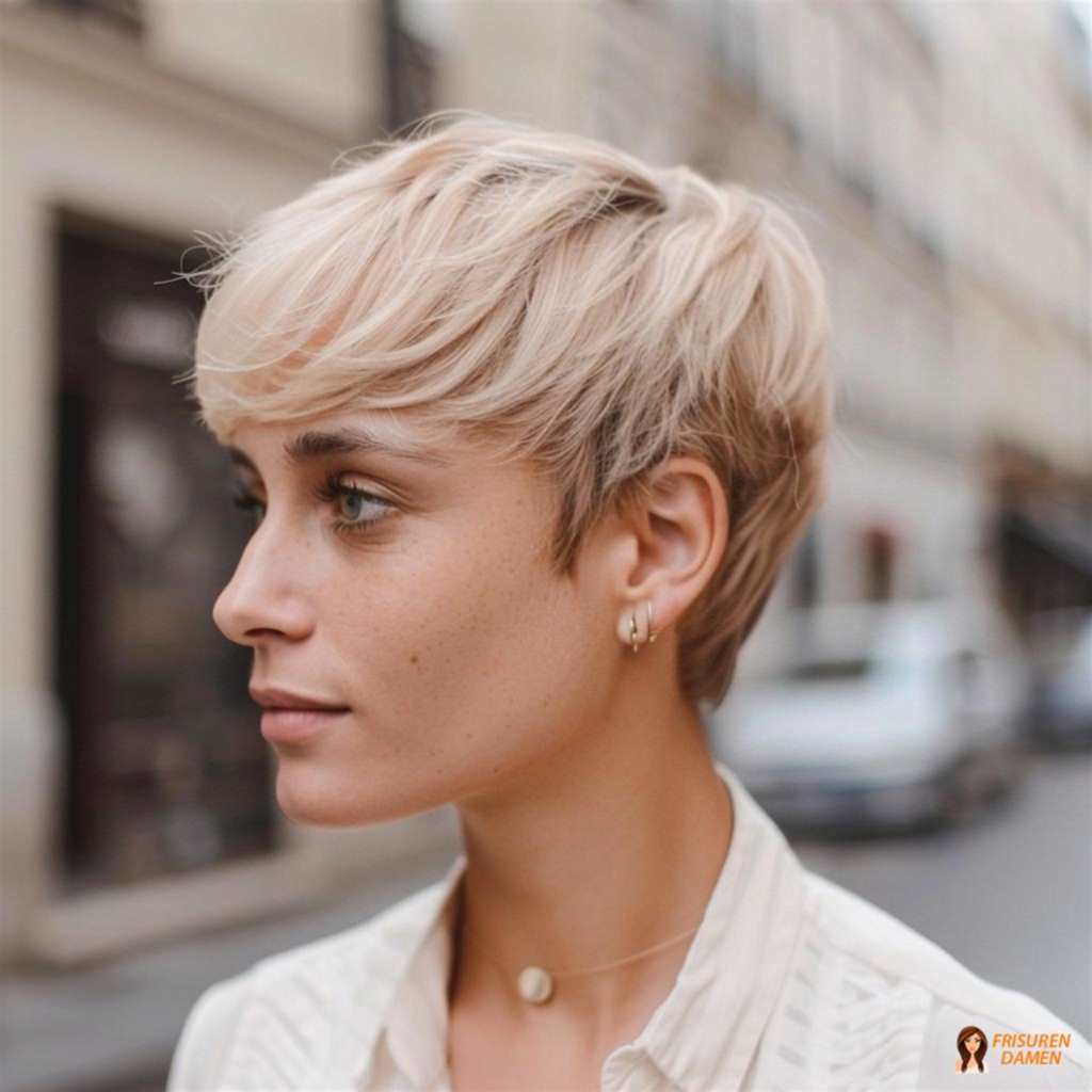 Zeitloser Bob mit Pony für Damen mit verjüngendem Effekt und weicher Rahmenwirkung